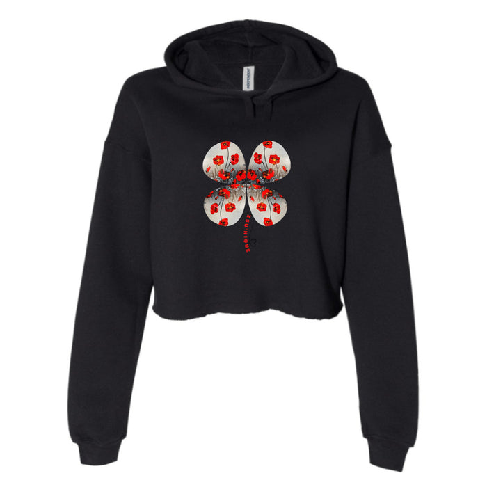 Clover - Women’s Lightweight Cropped Hoodie