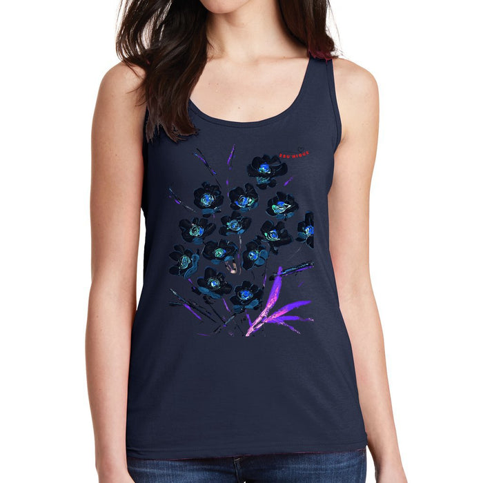 Black Bouquet - Women’s Softstyle Tank Top