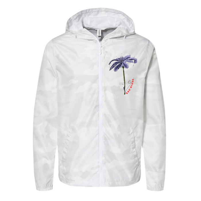 Unisex Lightweight Windbreaker Full-Zip Jacket